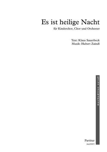 Es ist heilige Nacht