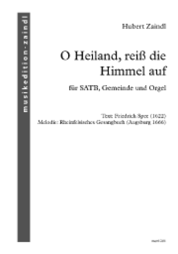 O Heiland, reiß die Himmel auf